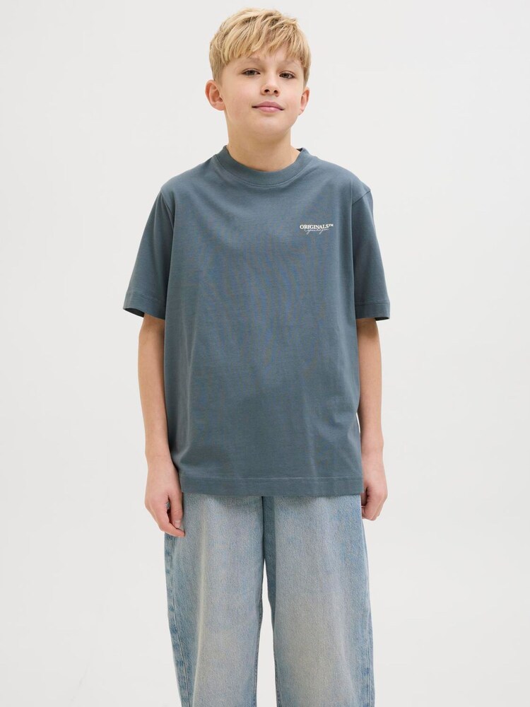 JACK & JONES Junior Short Sleeve Back Print 100% Cotton T-Shirt - Image 2 of 5