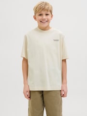 JACK & JONES Junior Short Sleeve Back Print 100% Cotton T-Shirt - Image 2 of 5