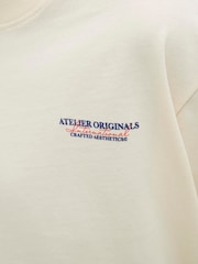 JACK & JONES Junior Short Sleeve Back Print 100% Cotton T-Shirt - Image 4 of 5