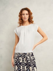 Hobbs White Nita Top - Image 1 of 6