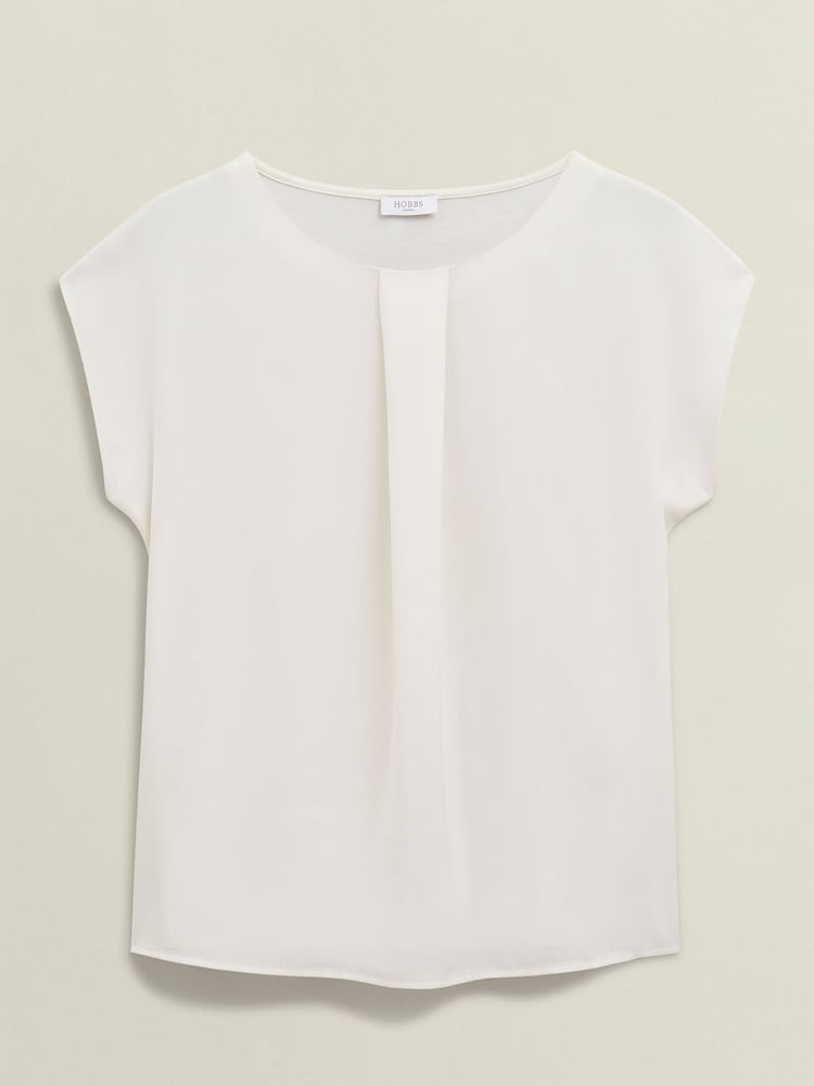 Hobbs White Nita Top - Image 6 of 6