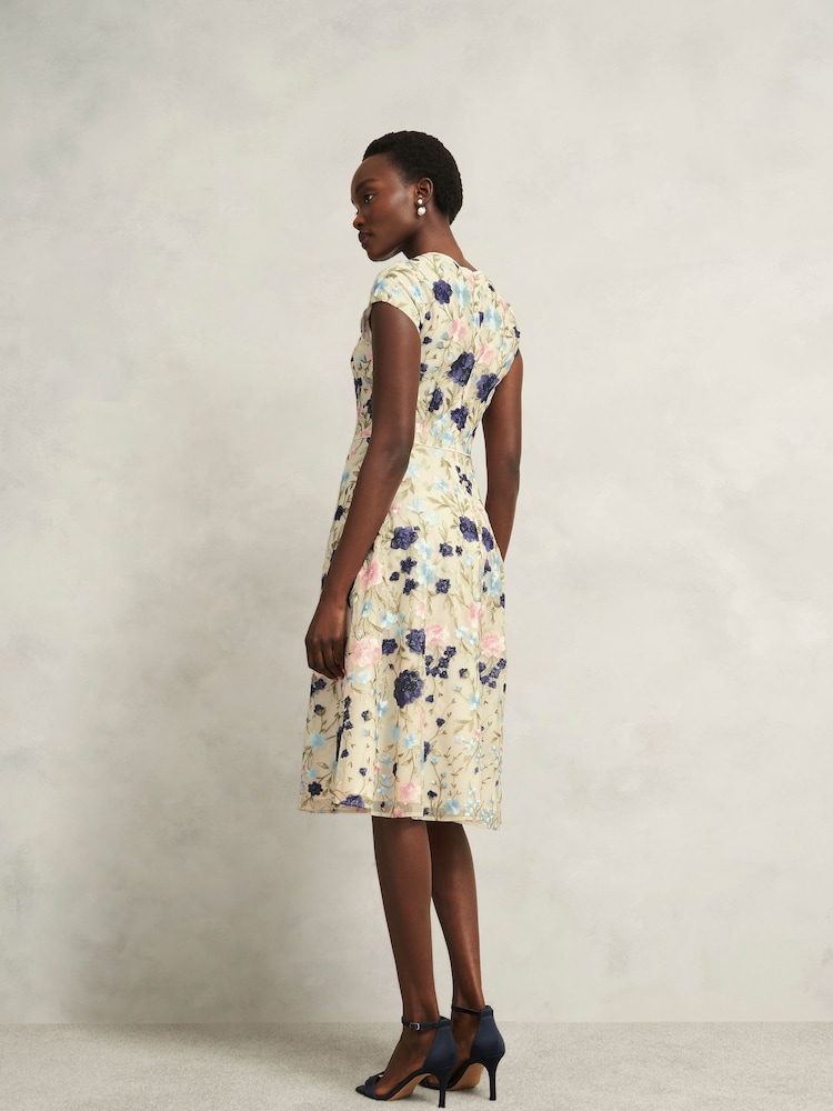 Hobbs Natural Petite Tia Dress - Image 2 of 4