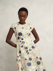 Hobbs Natural Petite Tia Dress - Image 3 of 4