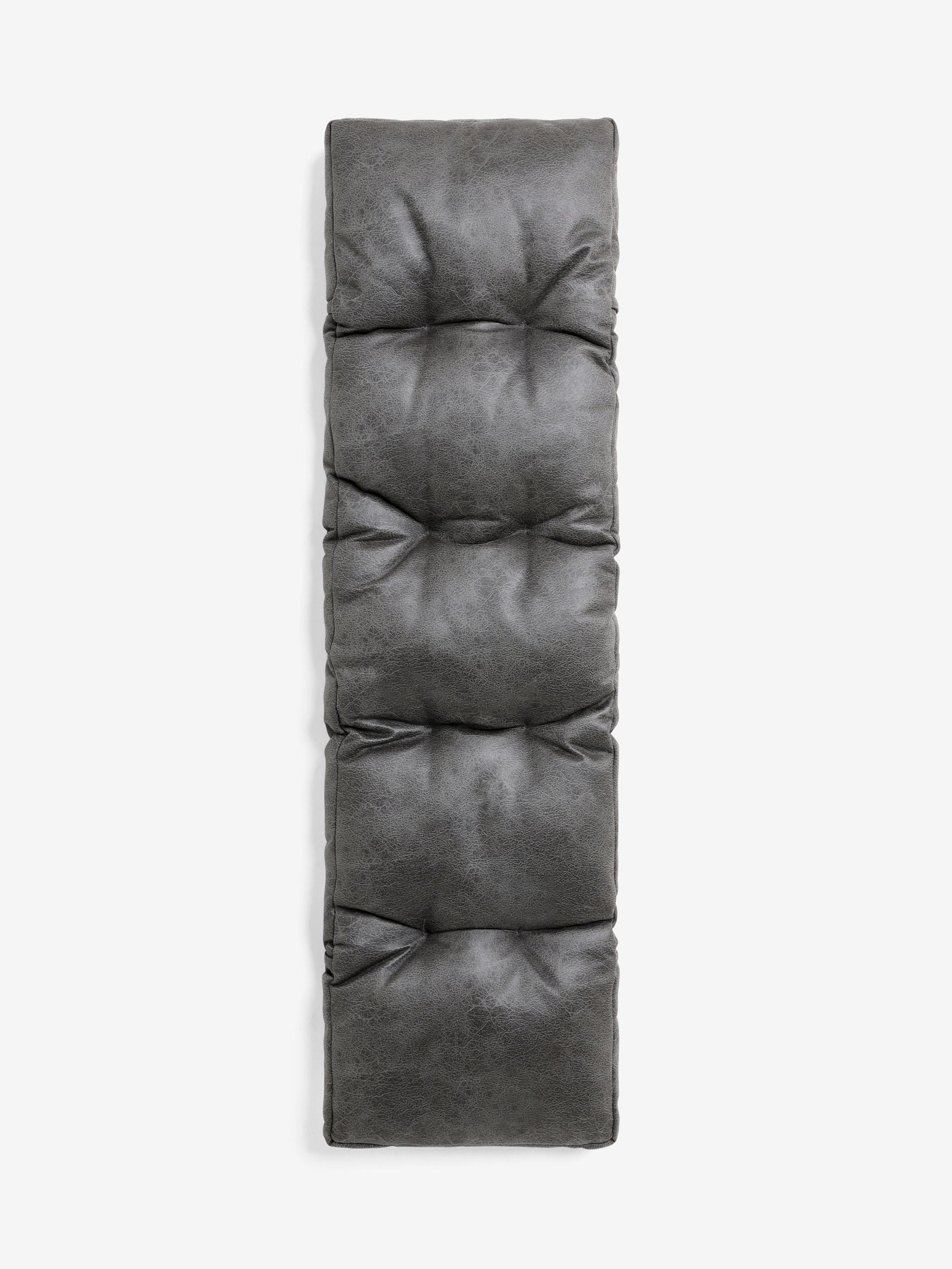 Buy Monza Faux Leather Grey Dining Bench Cushion from Next USA