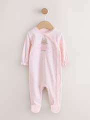 Pink Mummy Family Baby Sleepsuit (0-2yrs) - Image 1 of 8
