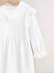 White Occasion Baby Sleepsuit (0-2yrs) - Image 3 of 7