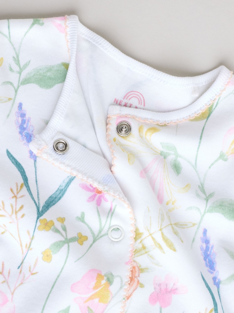 Rosa - Baby Schlafanzüge im 3er-Pack (0–2 Jahre) - Bild 2 von 3