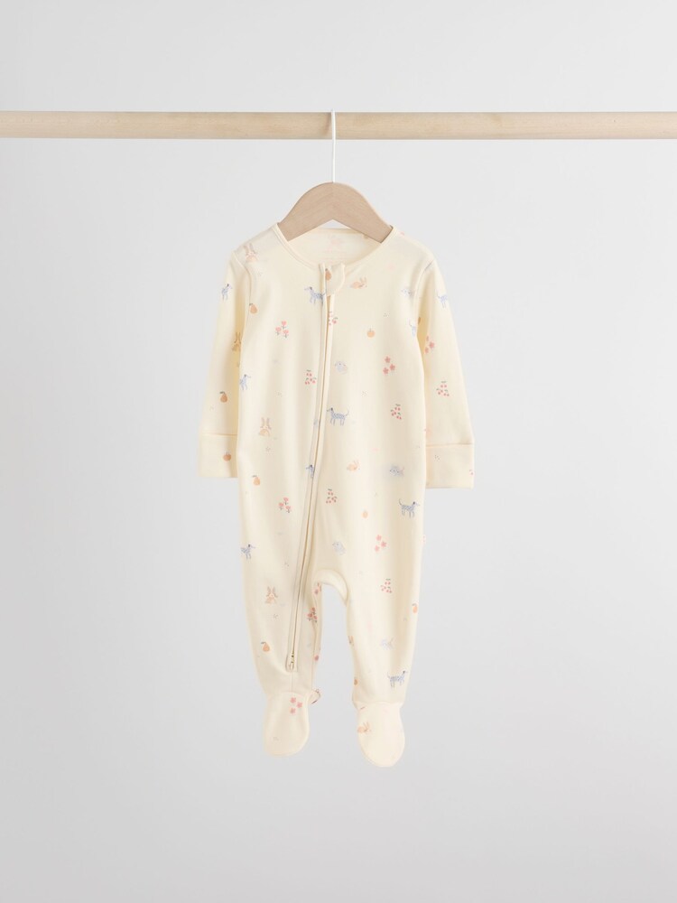 Multi Pastel Character - Peleles de bebé con cremallera bidireccional (0-2 años) - Imagen 2 de 15 Multi Pastel Character - Peleles de bebé con cremallera bidireccional (0-2 años) - Imagen 2 de 15