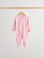 Více pastelové Character - Two Way Zip Baby Sleepsuit (0mths-3yrs) - Obrázek 4 z 13