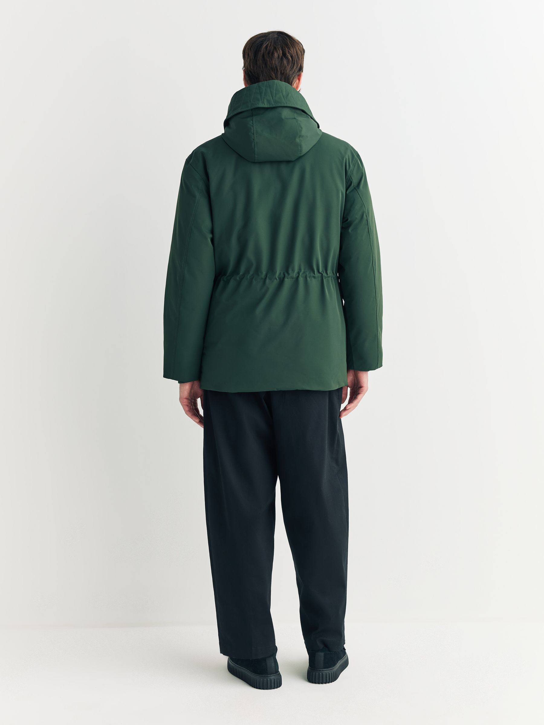 Buy Fred Perry Green Patch Pocket Puffer Jacket from Next USA