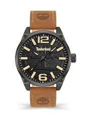 Timberland Ripley Z Leather Strap Gun 3ATM Brown Watch - Image 4 of 4