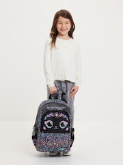 Smiggle Black Eclipse Classic Attach Backpack - Image 5 of 5