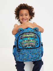 Smiggle Blue Eclipse Classic Attach Backpack - Image 1 of 4