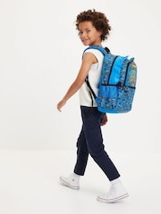 Smiggle Blue Eclipse Classic Attach Backpack - Image 2 of 4