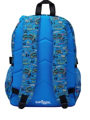 Smiggle Blue Eclipse Classic Attach Backpack - Image 3 of 4