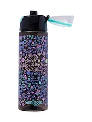 Smiggle Black Eclipse Plastic Flip Lid Drink Bottle 750ml - Image 1 of 1