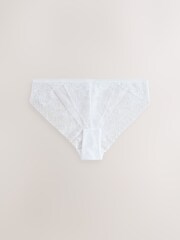 Blue Lace Brazilian Knickers - Image 1 of 3