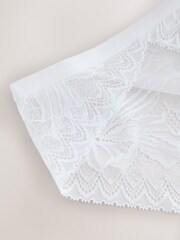 Blue Lace Brazilian Knickers - Image 3 of 3