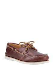 Sperry Authentic Gold Cup Boat Brown Shoes - Image 2 of 4