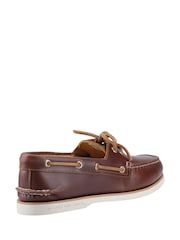 Sperry Authentic Gold Cup Boat Brown Shoes - Image 3 of 4