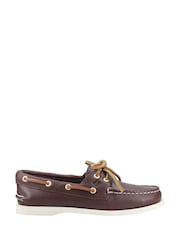 Sperry Authentic 2 Eye Boat Brown Shoes - Image 1 of 4