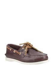 Sperry Authentic 2 Eye Boat Brown Shoes - Image 3 of 4