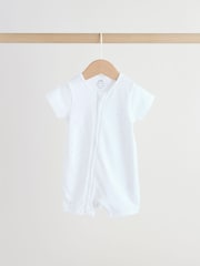 ブルー - 2 ウェイジップベビーロンパース 3 枚パック（0 ヶ月～ 3 歳） - 画像 5 / 13