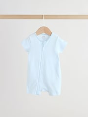 ブルー - 2 ウェイジップベビーロンパース 3 枚パック（0 ヶ月～ 3 歳） - 画像 6 / 13