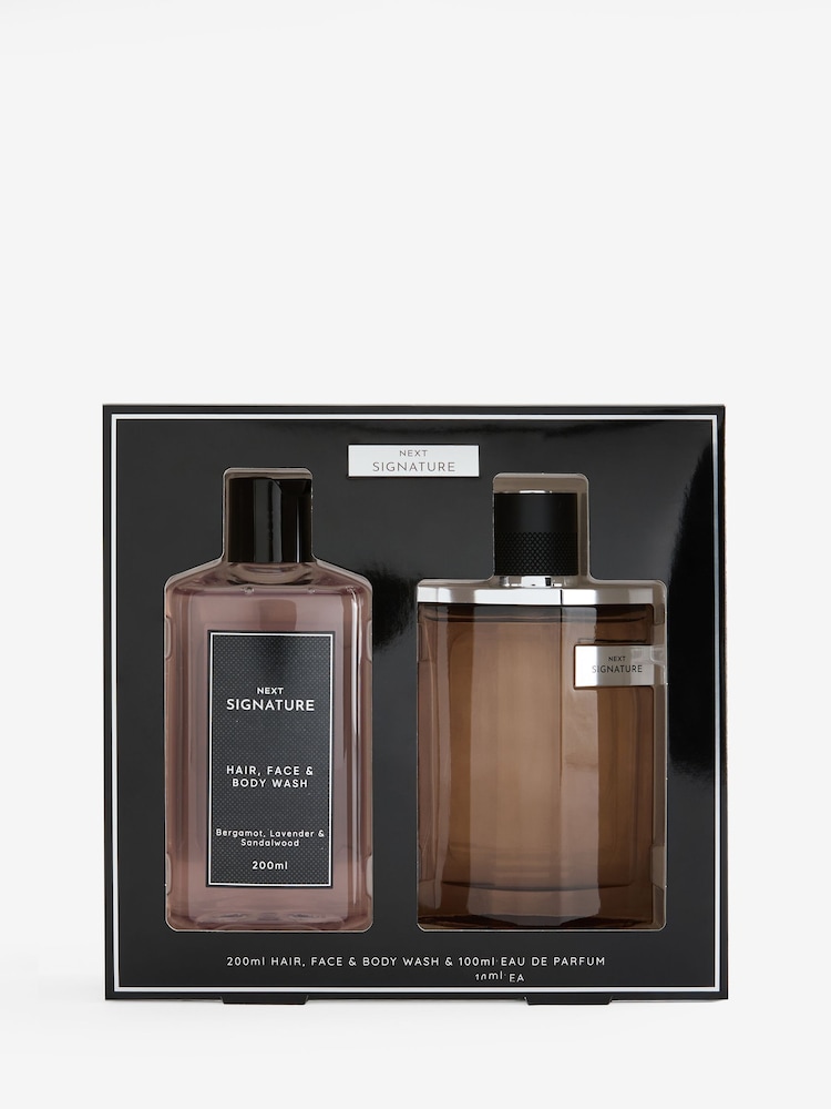Signature 100ml Eau de Parfum & 3-in-1 Body Wash Gift Set - Image 2 of 3