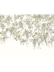 Ohpopsi Linen Trailing Wisteria 10M Wallpaper - Image 4 of 5