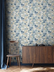 Ohpopsi Copenhagen Blue Orb 10M Wallpaper - Image 1 of 2