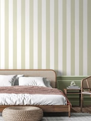 Ohpopsi Laurel Bloc Stripe 10M Wallpaper - Image 1 of 2