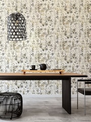 Ohpopsi Neutral Grey Blossom 10M Wallpaper - Image 1 of 4