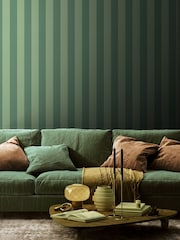 Ohpopsi Forest Bloc Stripe 10M Wallpaper - Image 2 of 3