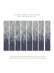 Ohpopsi Midnight Cascadiing Willow 10M Wallpaper - Image 4 of 4