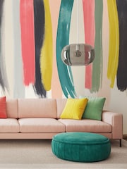Ohpopsi Spruce Blush Kujenga 10M Wallpaper - Image 1 of 3