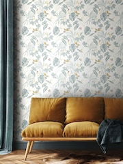 Ohpopsi Wedgewood Hummingbird 10M Wallpaper - Image 1 of 2