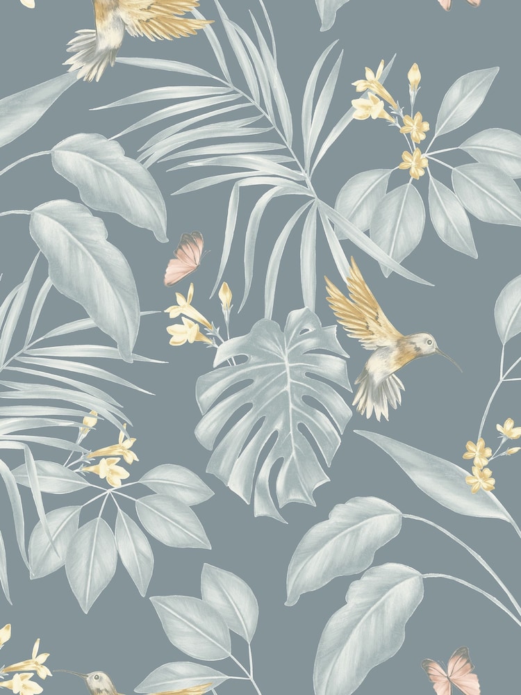 Ohpopsi Petrol Hummingbird 10M Wallpaper - Image 2 of 2