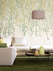 Ohpopsi Sage Ochre Cascadiing Willow 10M Wallpaper - Image 2 of 5