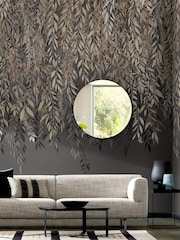 Ohpopsi Charcoal Cascadiing Willow 10M Wallpaper - Image 1 of 3