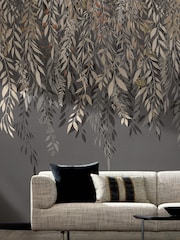 Ohpopsi Charcoal Cascadiing Willow 10M Wallpaper - Image 2 of 3