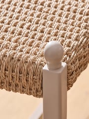 Nina Campbell Putty Alder Dining Bench - Image 2 of 2