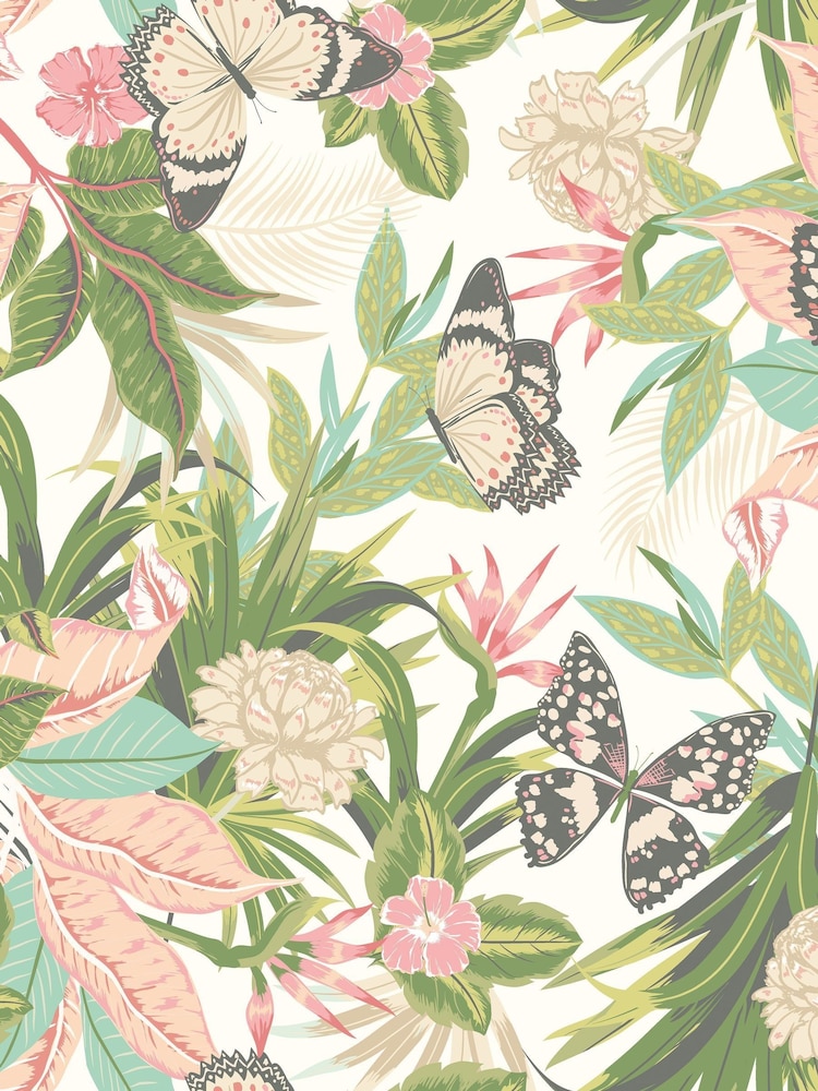 Hoopla Walls French Rose Paradise 10M Wallpaper - Image 2 of 2