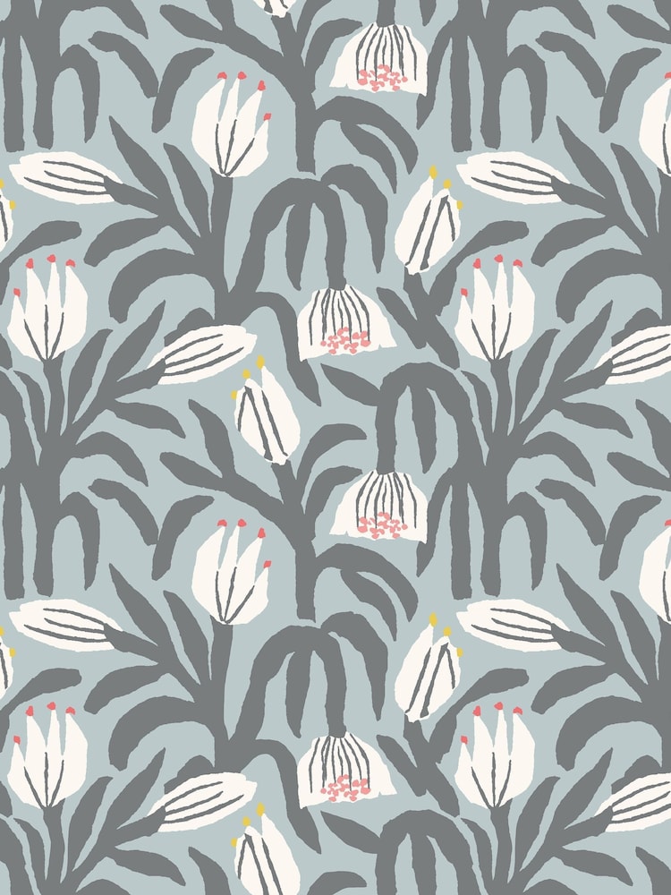 Hoopla Walls Summer Shower Chunky Flower 10M Wallpaper - Image 2 of 2
