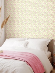Hoopla Walls Rose Apple Petite Posy 10M Wallpaper - Image 1 of 2