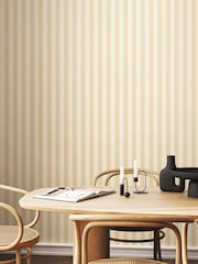Hoopla Walls Sand Shadow Stripe 10M Wallpaper - Image 1 of 2