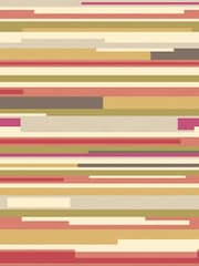 Hoopla Walls Mustard Yellow Horizontal Stripe 10M Wallpaper - Image 2 of 2