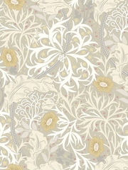 Hoopla Walls Fossil Grey Seaweed Garden 10M Wallpaper - Image 2 of 2