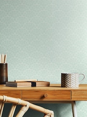 Hoopla Walls Sky Ditsy Deco Fan 10M Wallpaper - Image 1 of 2