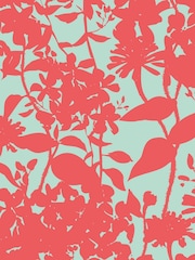 Hoopla Walls Coral Twist Summer Silhouette 10M Wallpaper - Image 2 of 2